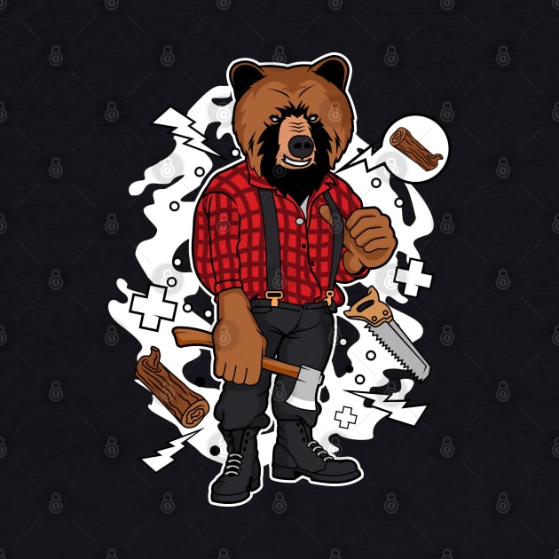 Lumber Bear by beanbeardy